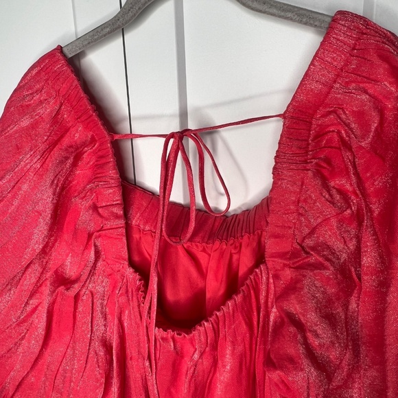 Free People Mara Mini Dress Pink Rose Women's Size Medium - Picture 6 of 8